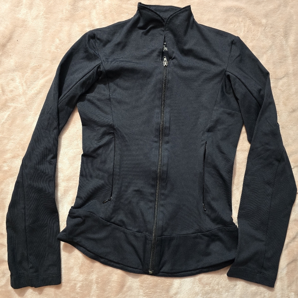 Patagonia Morning Glory Jacket Black Full Zip Performance Size Xs